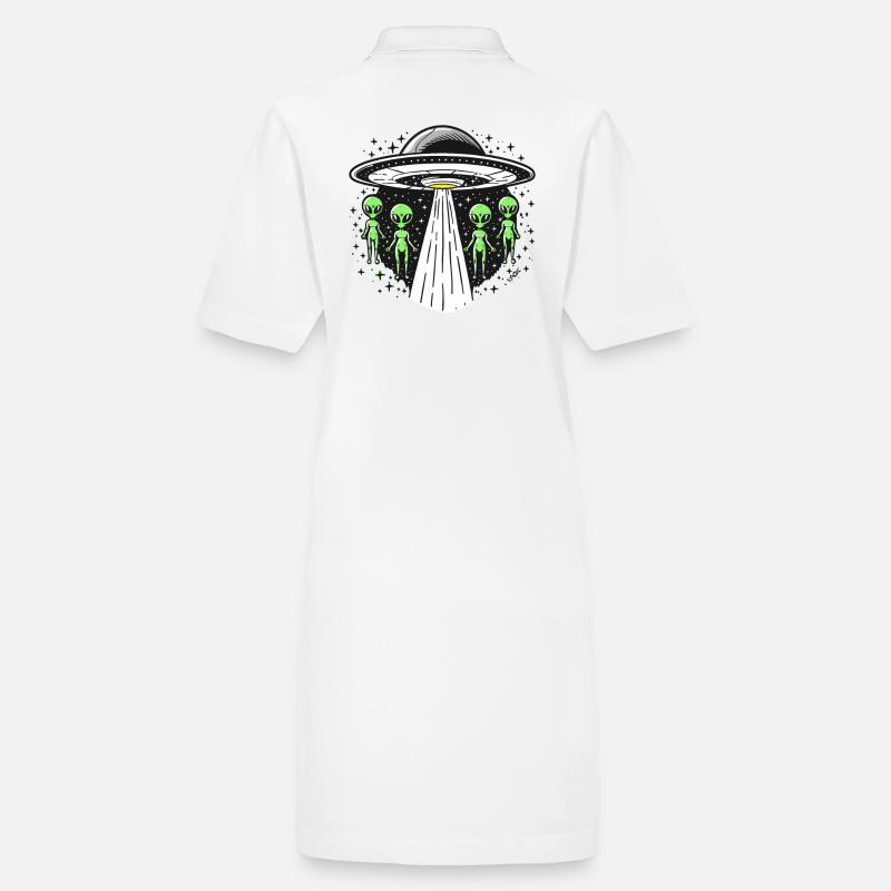 Alien Invasion and Alien Abduction Stanley/Stella PAIGER Organic Women’s Polo Dress
