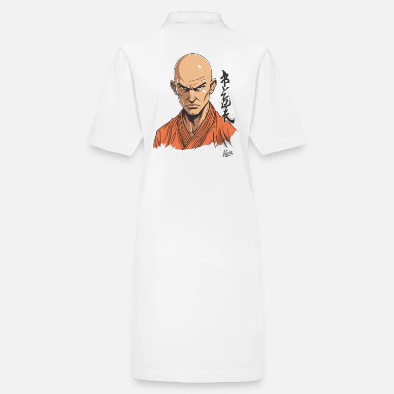 False Shaolin Monk: Martial Arts Parody Stanley/Stella PAIGER Organic Women’s Polo Dress