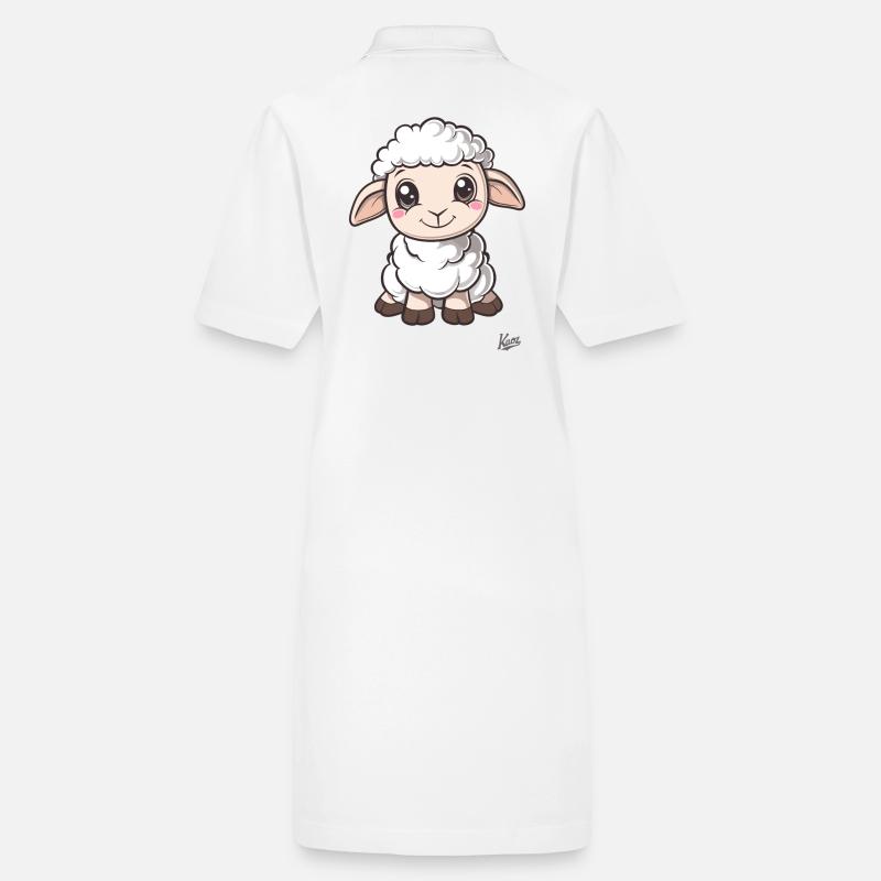 Süßes kleines Schäfchen Stanley/Stella Frauen Bio-Polokleid PAIGER