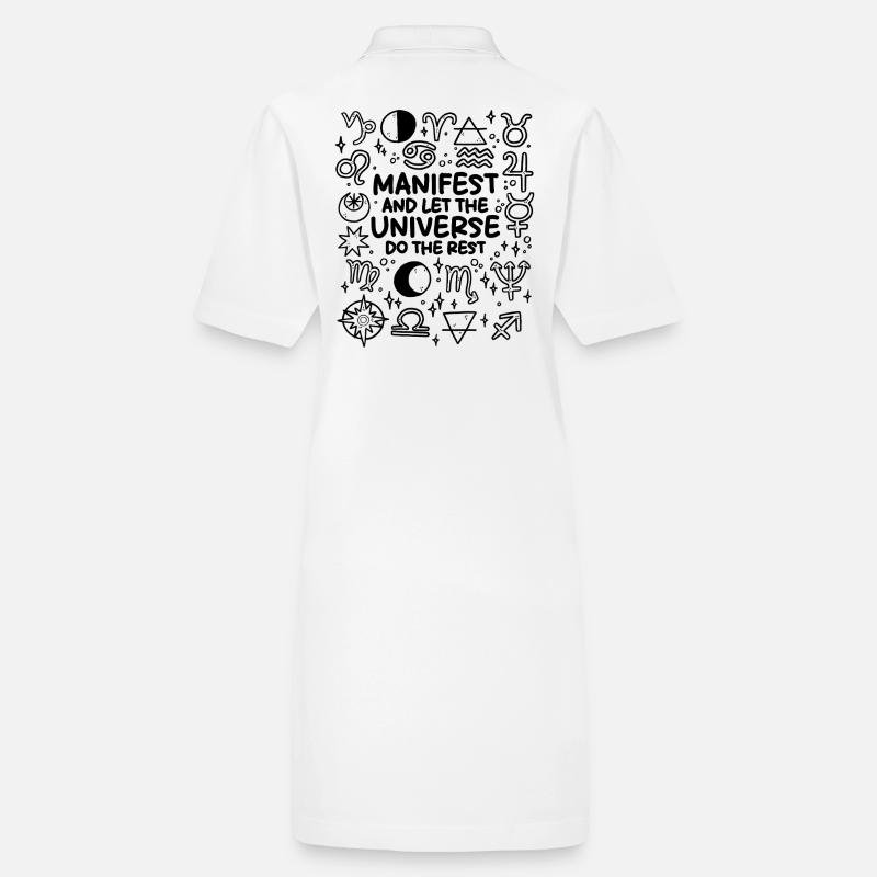 Manifestiere – Das Universum regelt den Rest Stanley/Stella Frauen Bio-Polokleid PAIGER