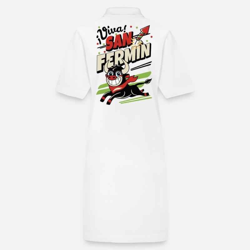 Es lebe San Fermín Stanley/Stella Frauen Bio-Polokleid PAIGER