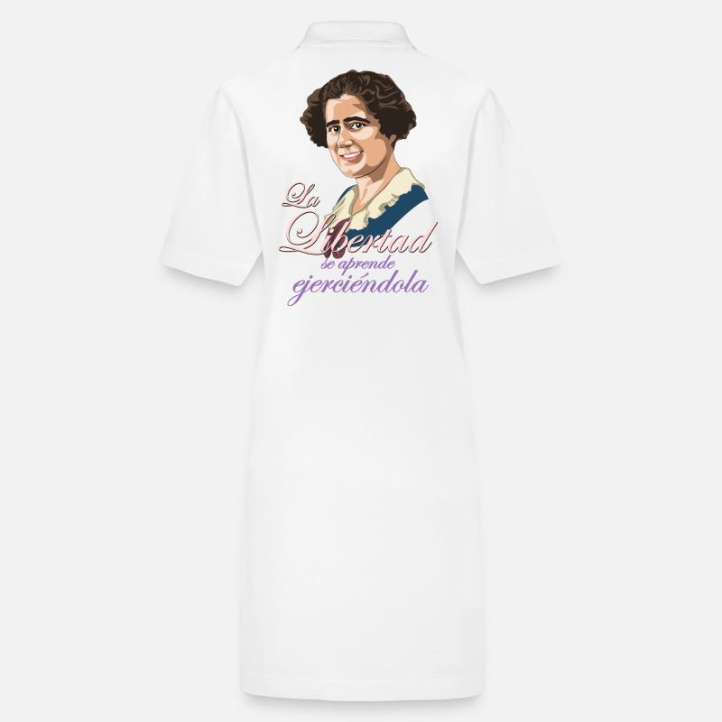 Clara Campoamor Robe polo bio PAIGER Stanley/Stella Femme