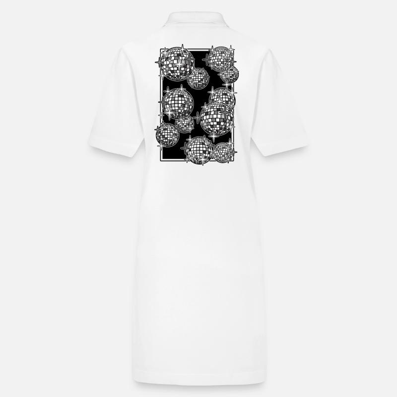 Boules miroir avec fond Robe polo bio PAIGER Stanley/Stella Femme
