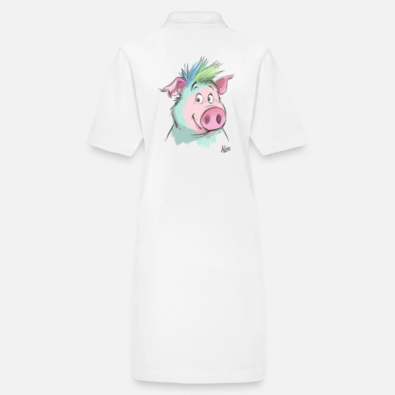 Cochon amical Robe polo bio PAIGER Stanley/Stella Femme