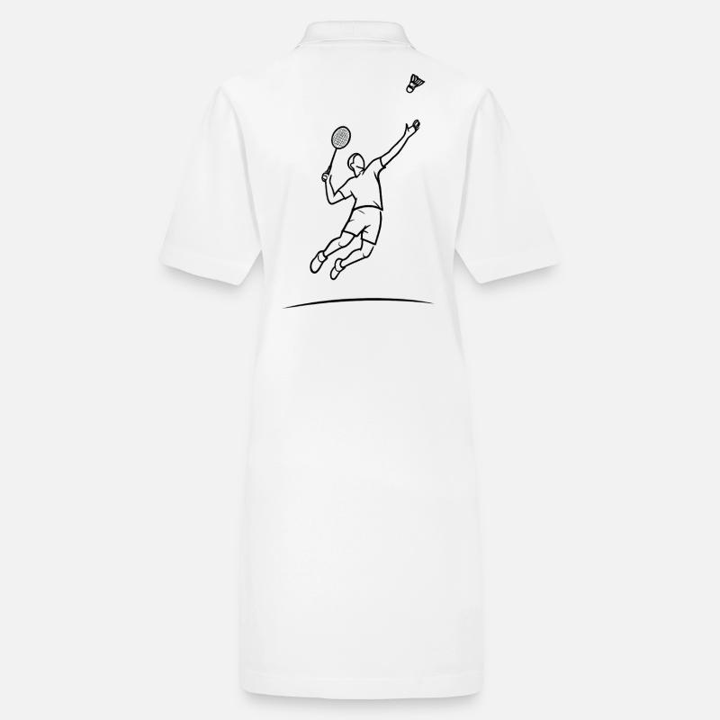 Badminton jumping hero Stanley/Stella PAIGER Organic Women’s Polo Dress
