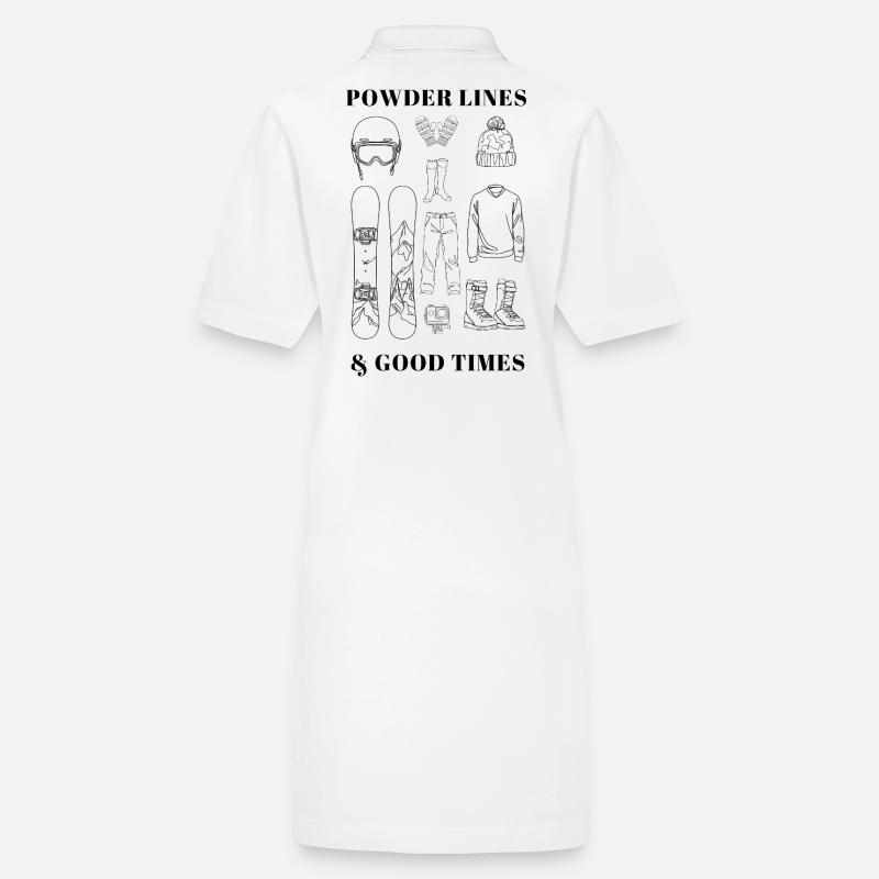 Powder Days Stanley/Stella PAIGER Organic Women’s Polo Dress