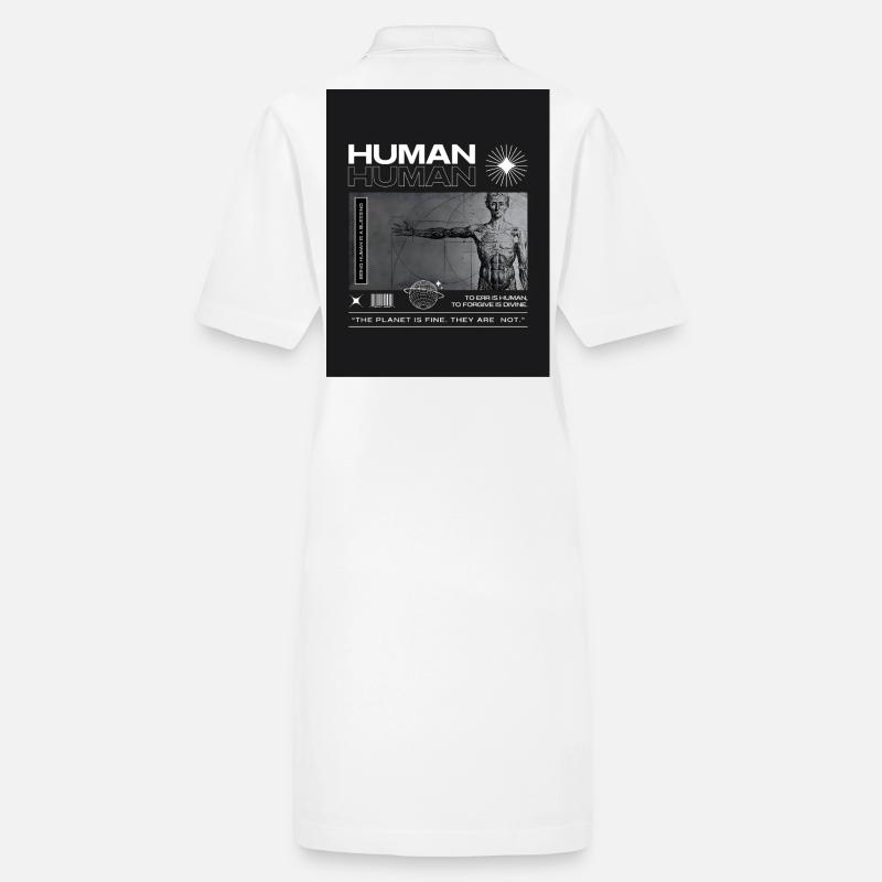 Being Human is a blessing. Stanley/Stella PAIGER Organic Women’s Polo Dress