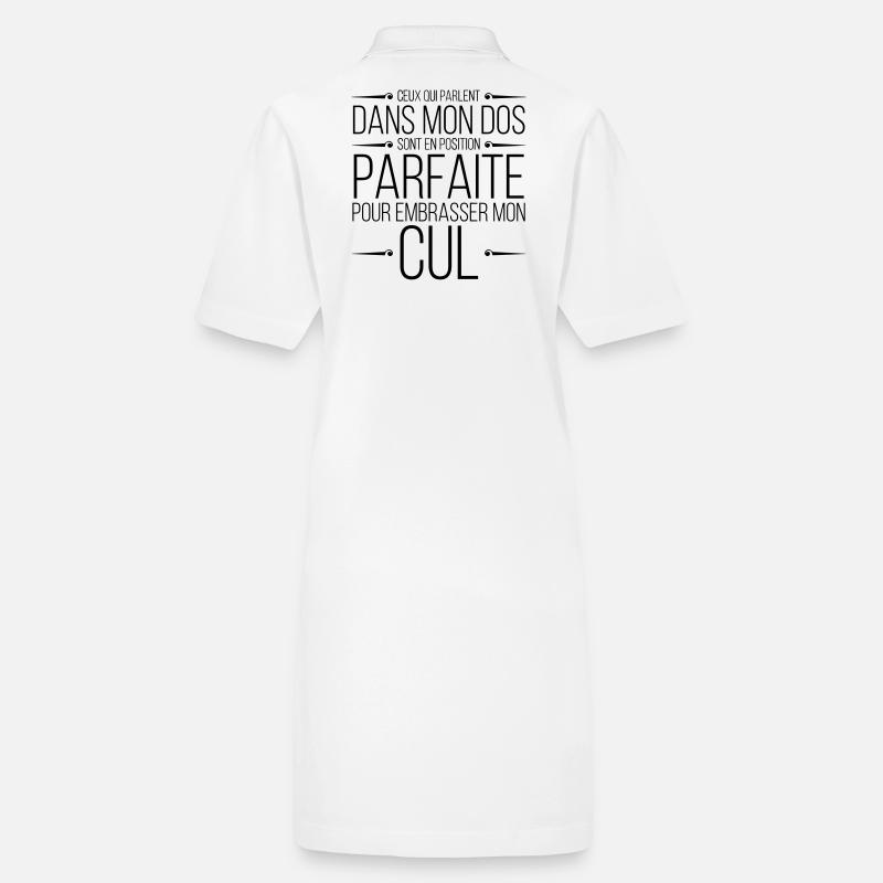 Ceux qui parlent dans mon dos Robe polo bio PAIGER Stanley/Stella Femme