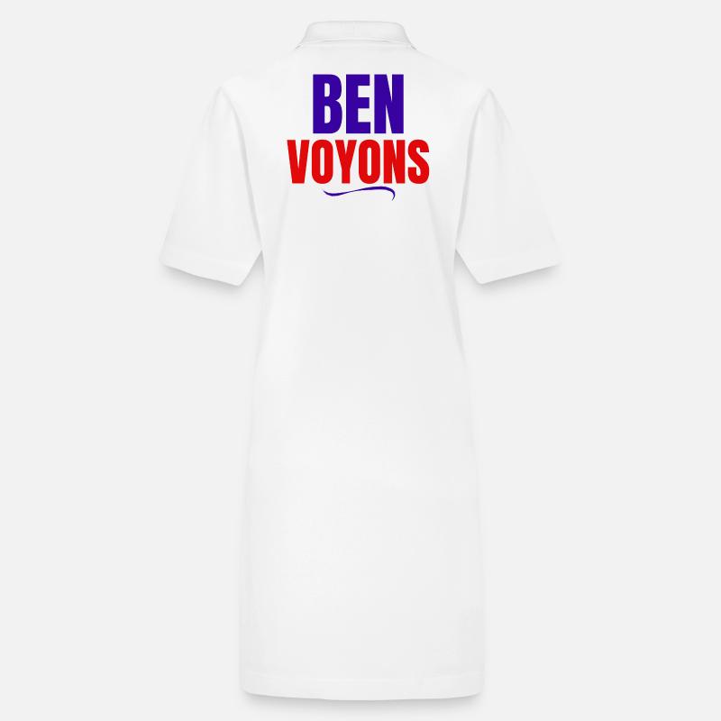 ben voyons, génération Z Robe polo bio PAIGER Stanley/Stella Femme