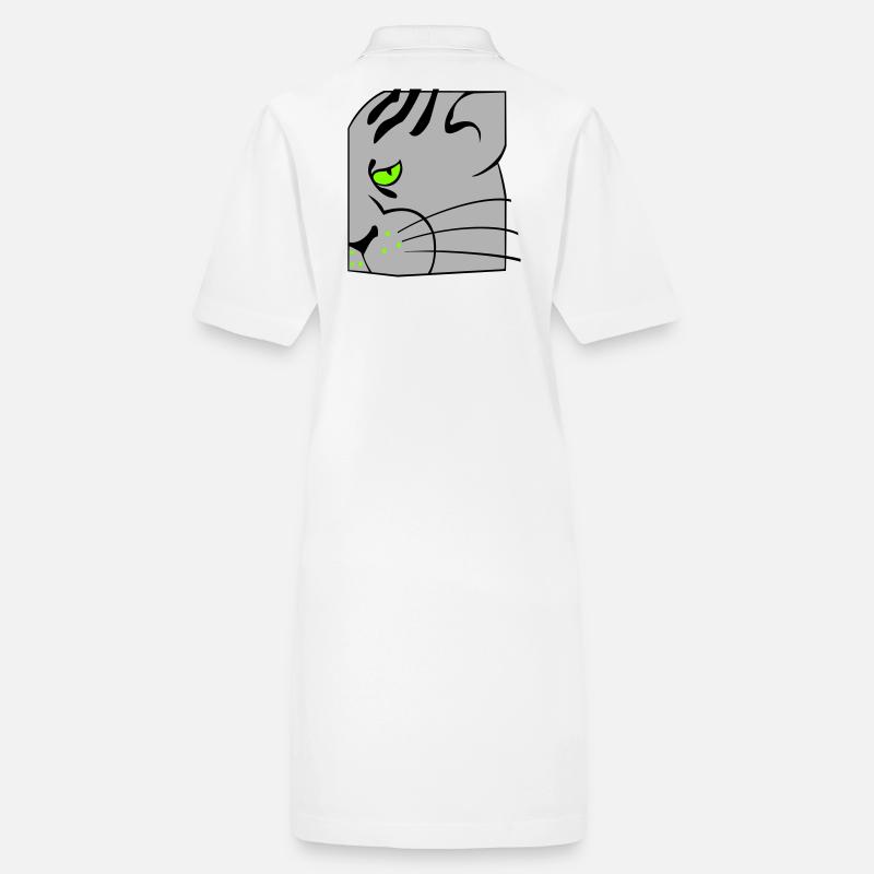 Katze Stanley/Stella Frauen Bio-Polokleid PAIGER