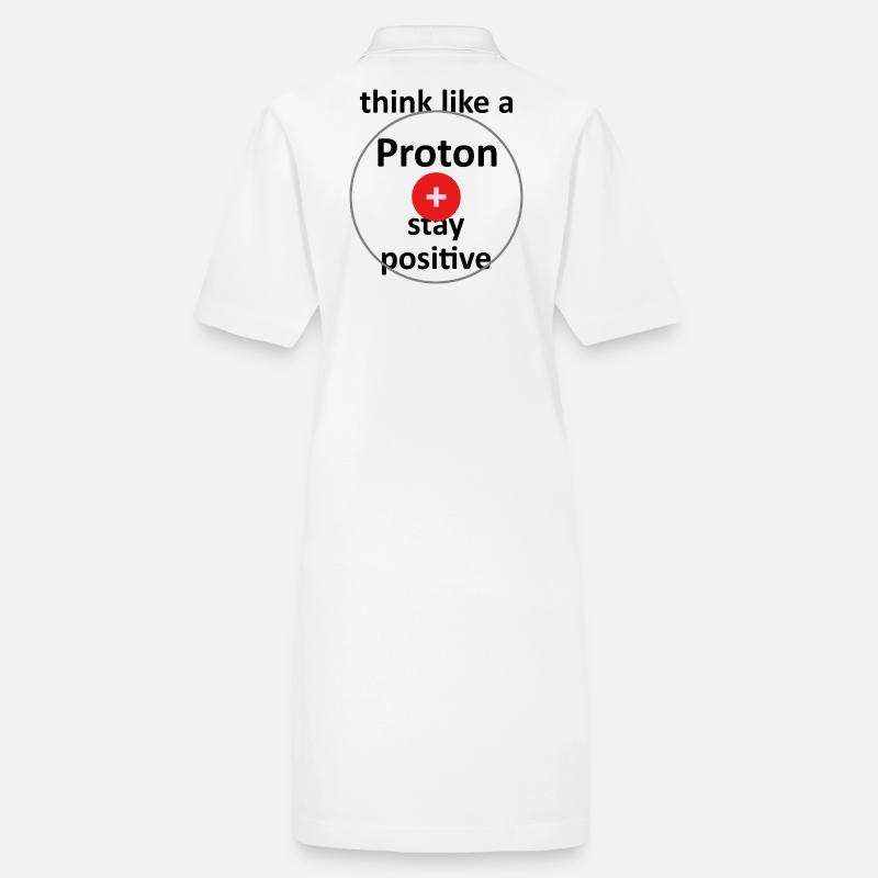 University Saying "Like a Proton" Gift, Students Stanley/Stella PAIGER Organic Women’s Polo Dress
