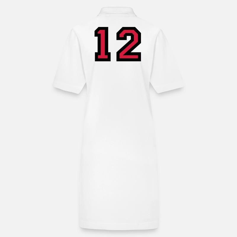 The number 12 - number twelve Stanley/Stella PAIGER Organic Women’s Polo Dress