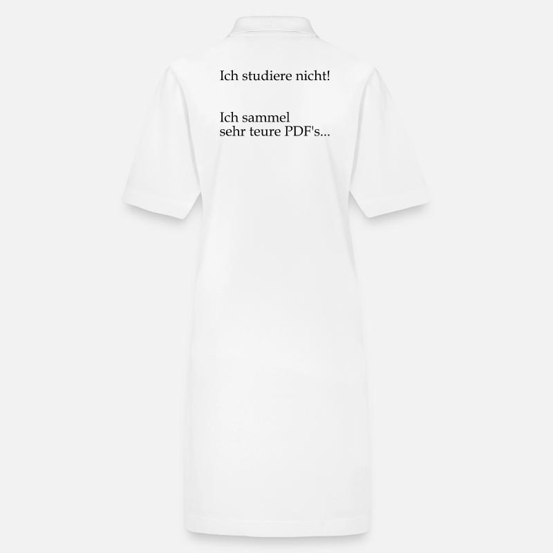 Unispruch "sehr teure PDFs" Geschenk, Studenten Stanley/Stella Frauen Bio-Polokleid PAIGER