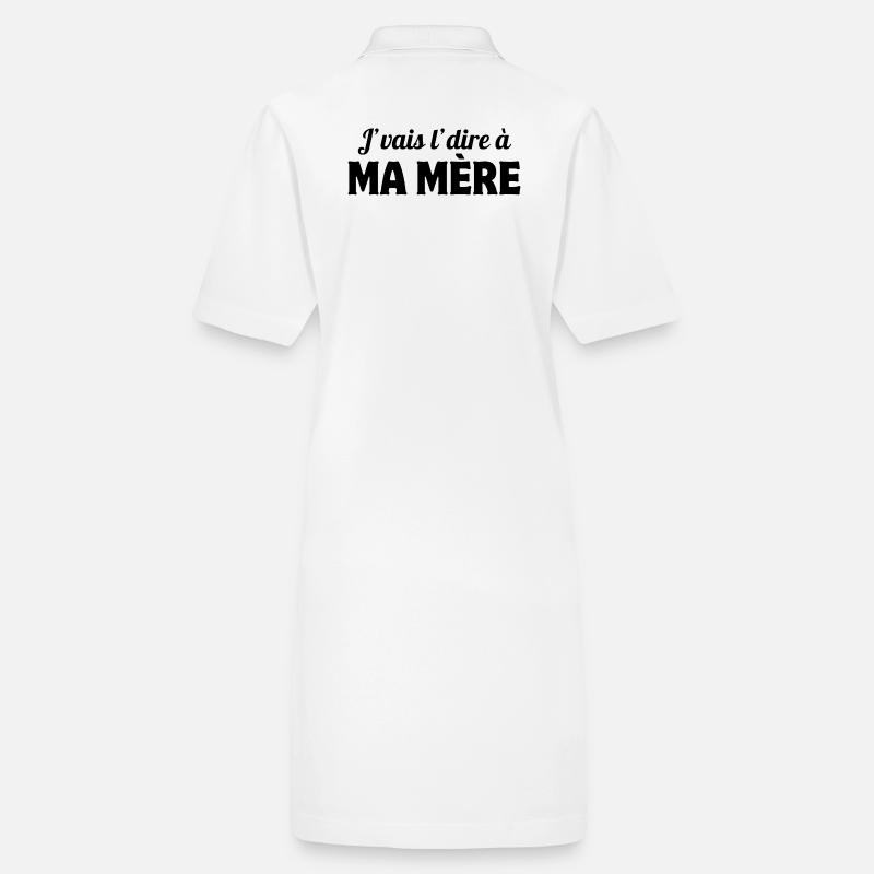 j'vais le dire, mère, maman Robe polo bio PAIGER Stanley/Stella Femme