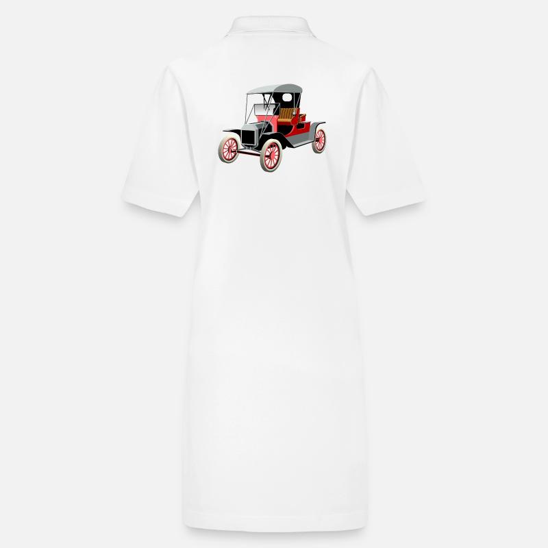 Voiture Vintage Robe polo bio PAIGER Stanley/Stella Femme