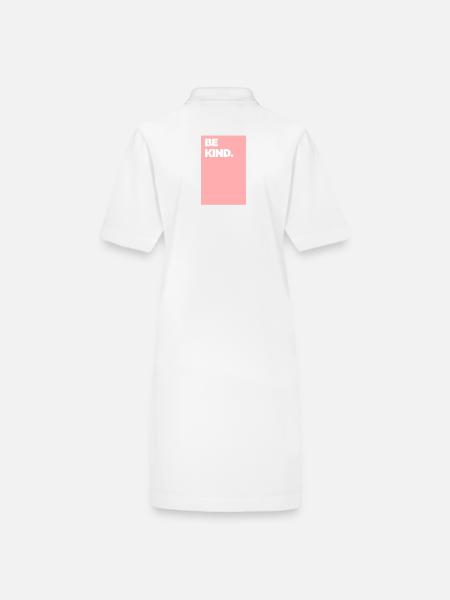 Be Kind - Stanley/Stella Frauen Bio-Polokleid PAIGER - Weiß