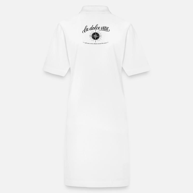 Boussole Élégance Vintage Robe polo bio PAIGER Stanley/Stella Femme