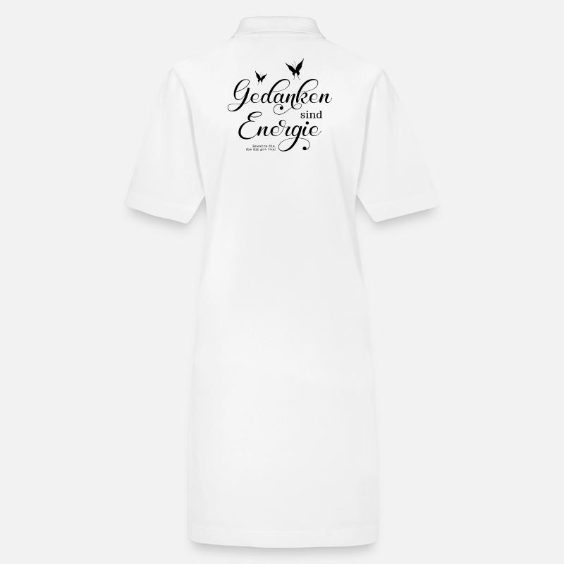 Les pensées sont de l’énergie Robe polo bio PAIGER Stanley/Stella Femme