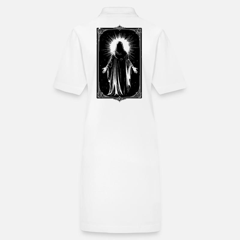 Sacred Figure in Silhouette Stanley/Stella PAIGER Organic Women’s Polo Dress