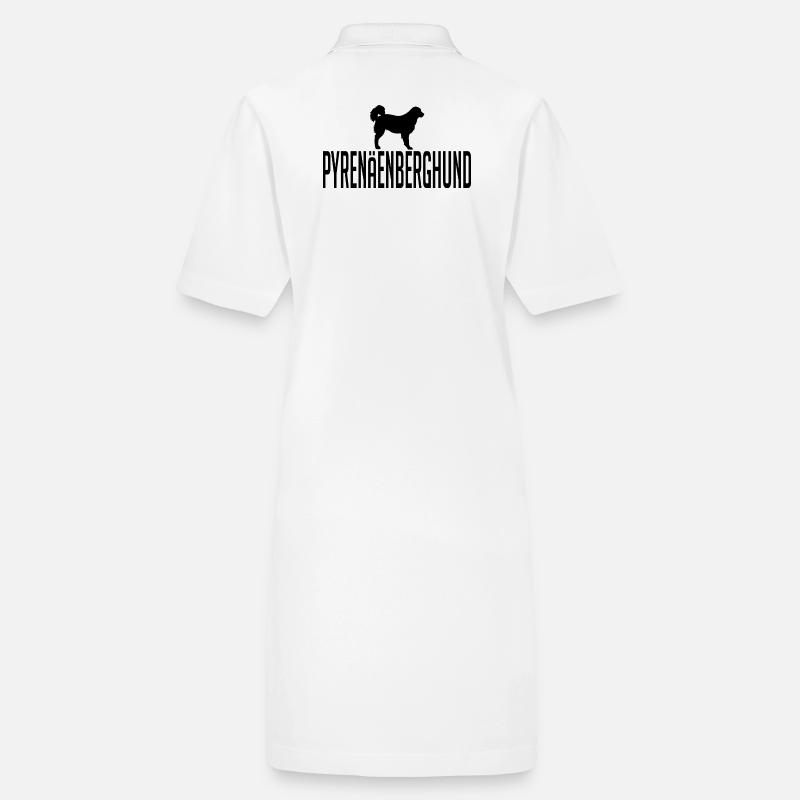Pyrenäenberghund Hunderasse Hunde Wilsigns Stanley/Stella Frauen Bio-Polokleid PAIGER