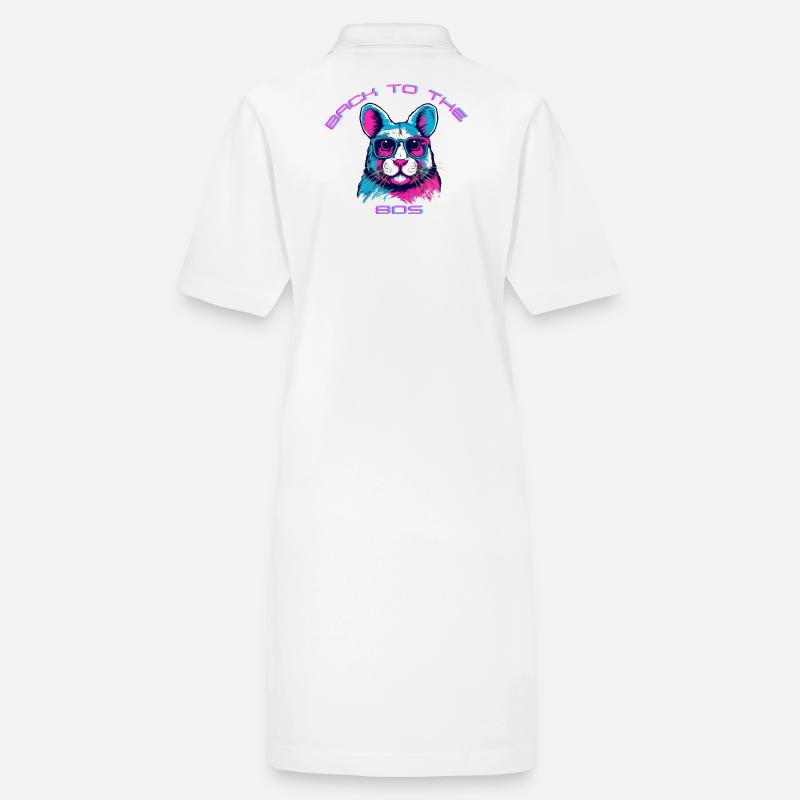 Lässiger Katzen-Return mit Retro-Vibe Stanley/Stella Frauen Bio-Polokleid PAIGER