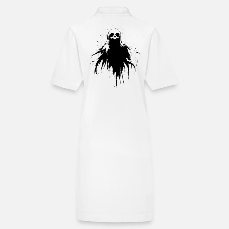 Triangle Ghost with Snake – Occult Symbol Stanley/Stella PAIGER Organic Women’s Polo Dress