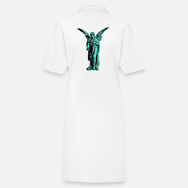 Ange gardien / graphisme / impression offset Robe polo bio PAIGER Stanley/Stella Femme