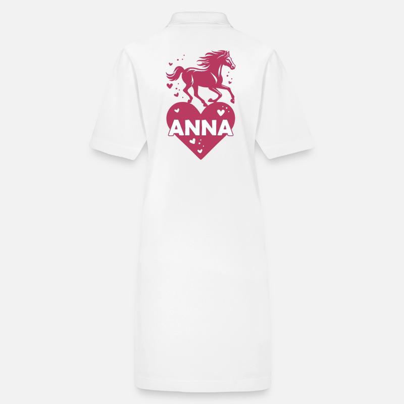 Anna Last name First name Pferdeherz Stanley/Stella PAIGER Organic Women’s Polo Dress