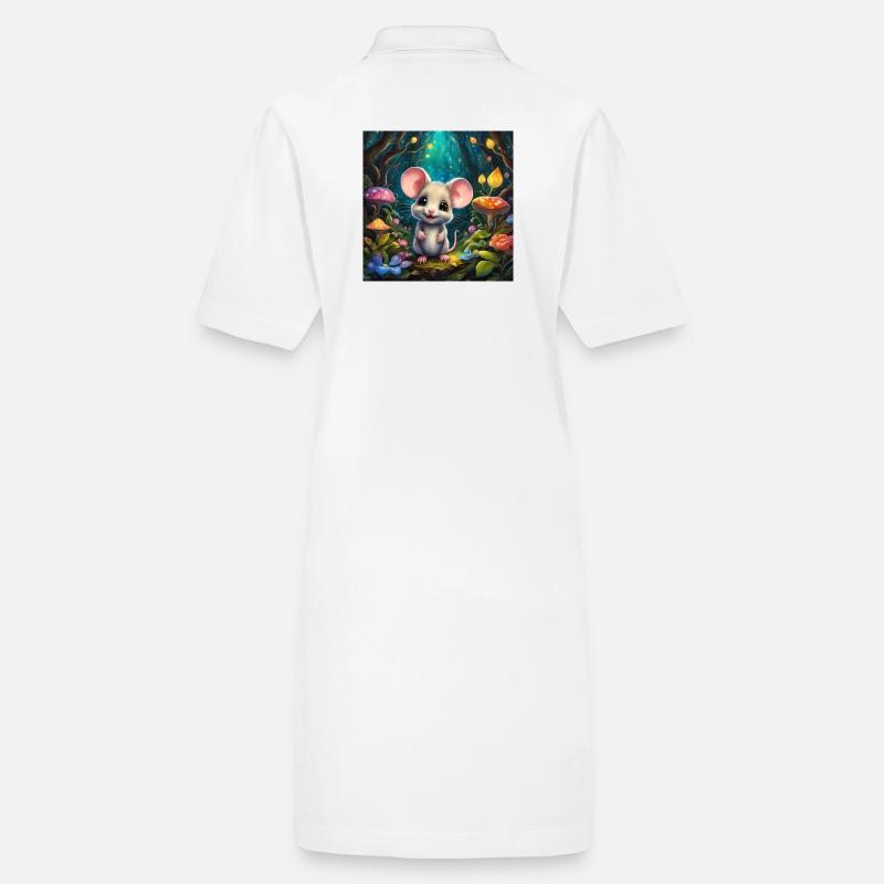 A cute little mouse Stanley/Stella PAIGER Organic Women’s Polo Dress