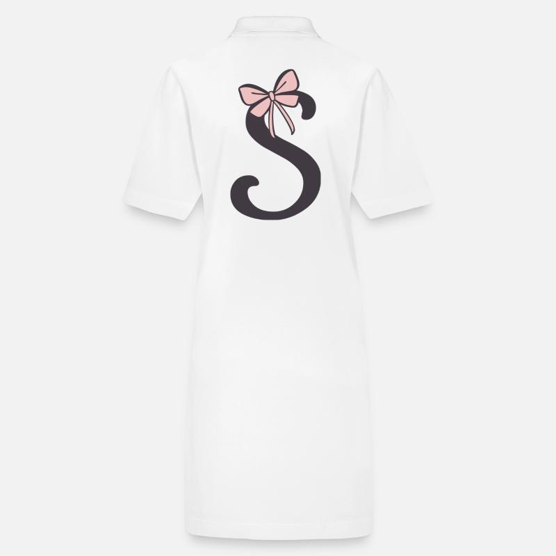 Anfangsbuchstabe S Schleifchen Stanley/Stella Frauen Bio-Polokleid PAIGER