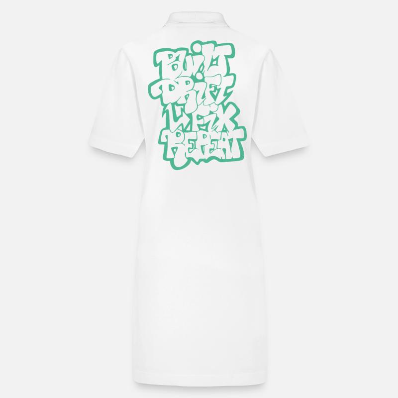 Dérivée construite Fix Répéter 04 Robe polo bio PAIGER Stanley/Stella Femme