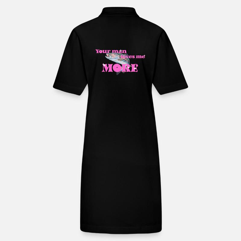 Trout Pick Me Stanley/Stella PAIGER Organic Women’s Polo Dress