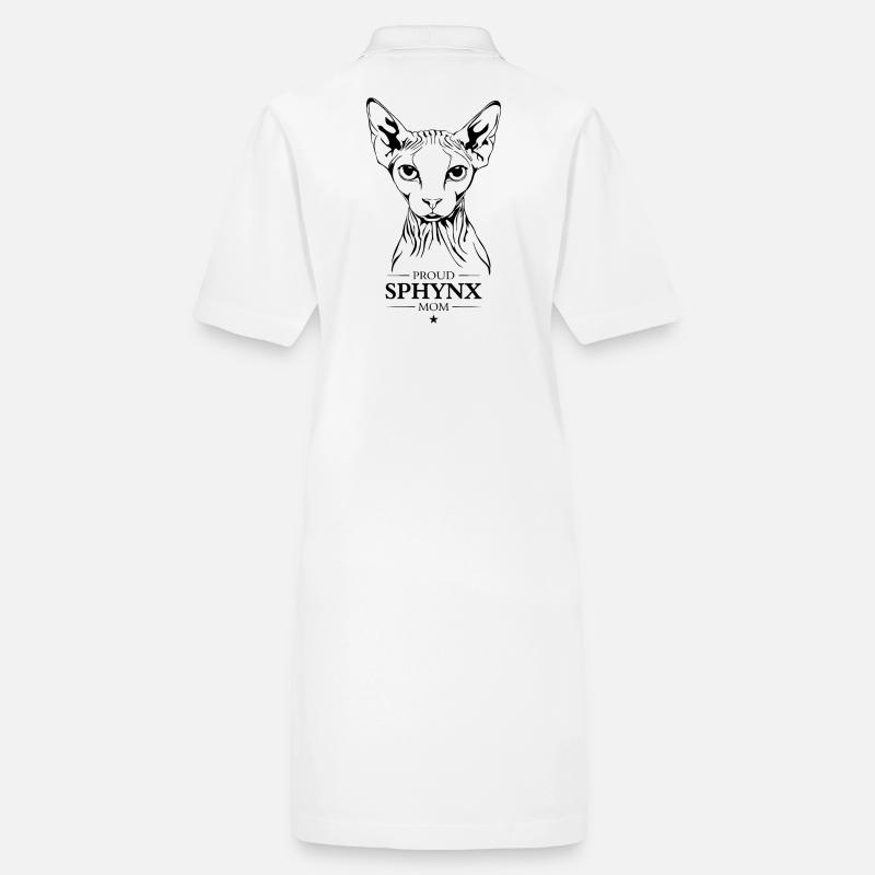 Sphynx Maman Chat Chats Wilsigns Robe polo bio PAIGER Stanley/Stella Femme