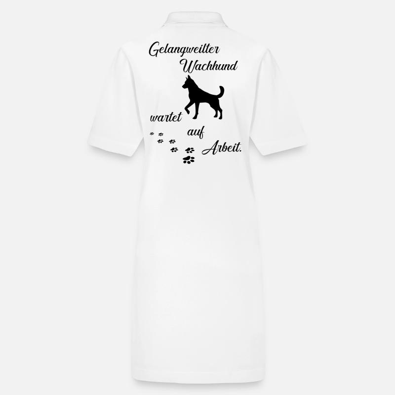 Dog disant drôle Robe polo bio PAIGER Stanley/Stella Femme