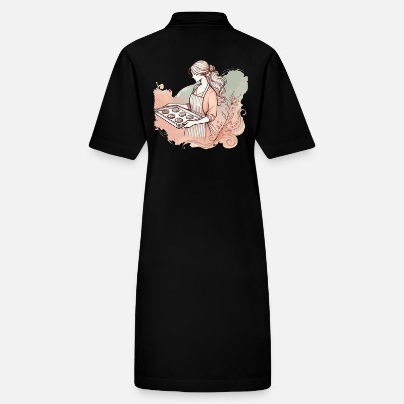 Cuisiner avec amour Flair nostalgique Robe polo bio PAIGER Stanley/Stella Femme