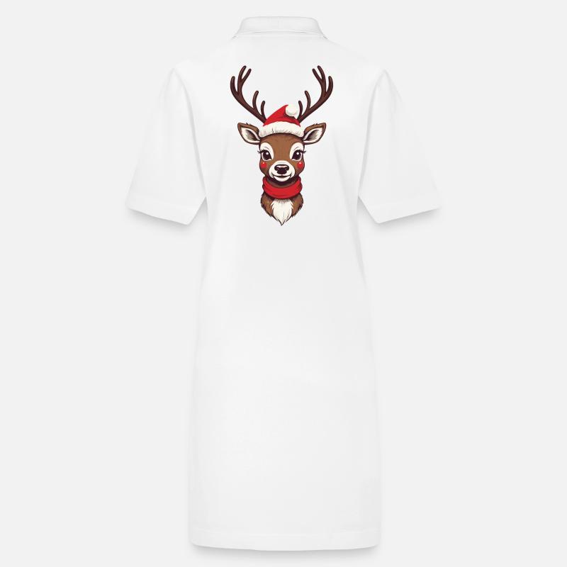 Look de Noël Joyeux Renne Robe polo bio PAIGER Stanley/Stella Femme