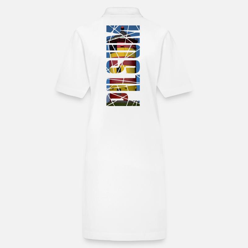 Lighthouse Pilsum - gift Stanley/Stella PAIGER Organic Women’s Polo Dress