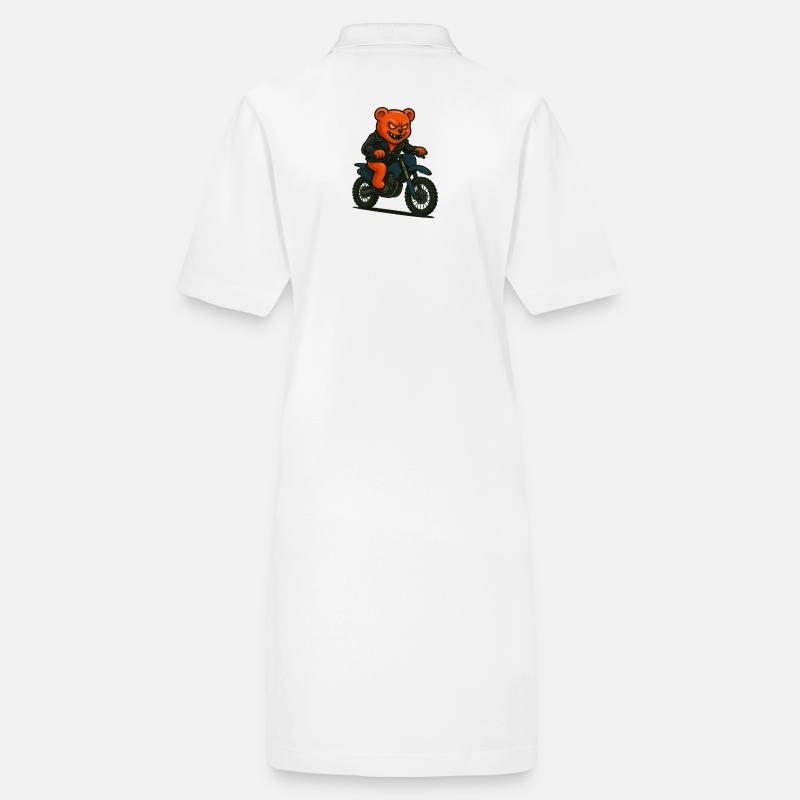 Gummy bear Rider Stanley/Stella PAIGER Organic Women’s Polo Dress