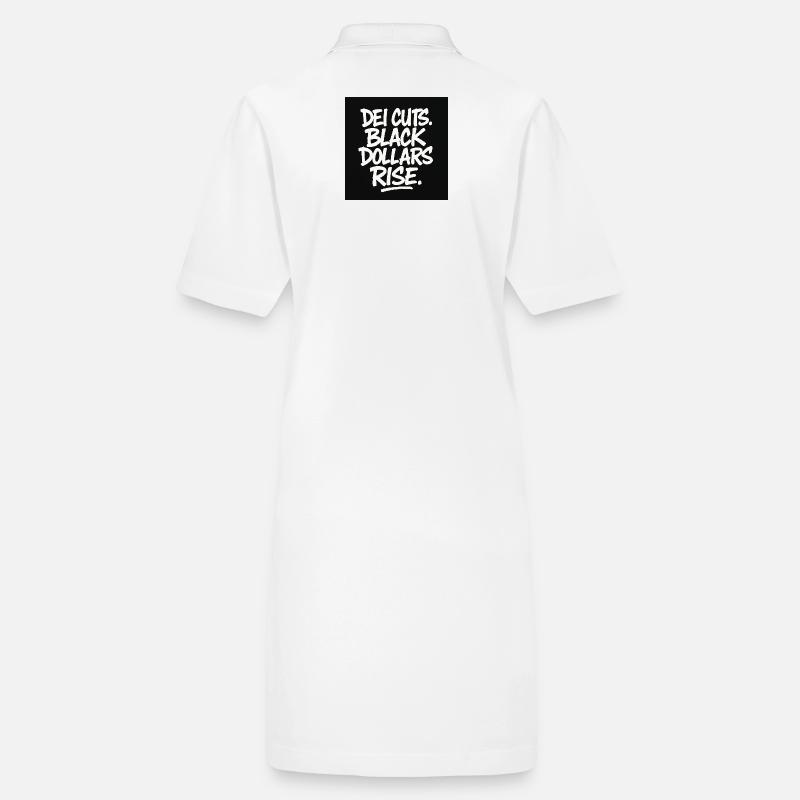 Dollars noirs Rise Urbain Citation Design Robe polo bio PAIGER Stanley/Stella Femme