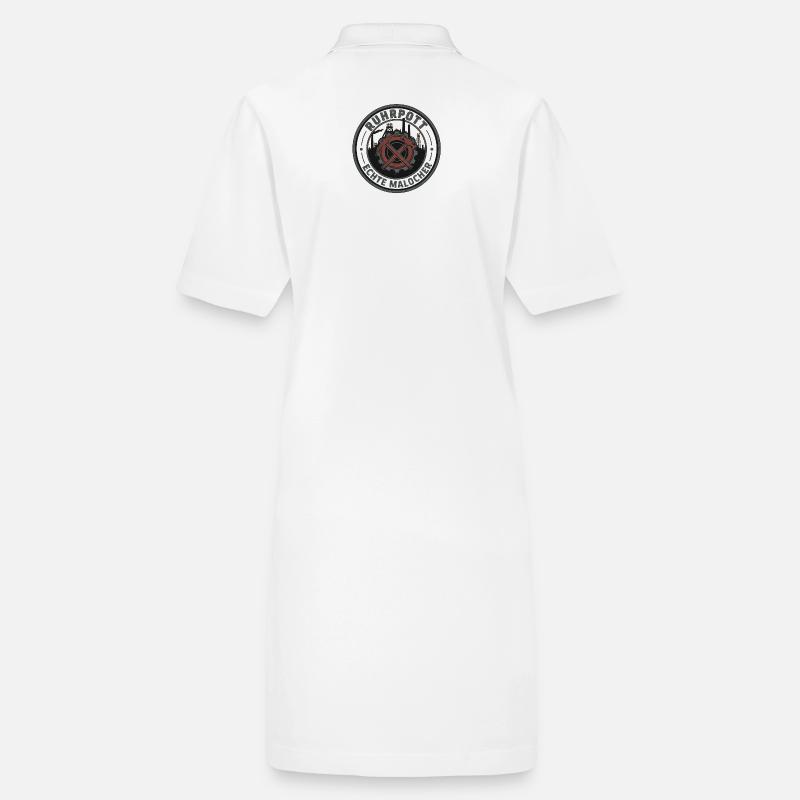 Ruhrpott Echte Malocher Patch Stanley/Stella Frauen Bio-Polokleid PAIGER
