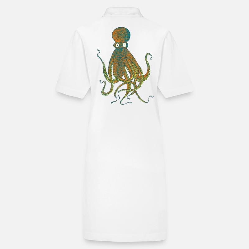 Octopus Stanley/Stella PAIGER Organic Women’s Polo Dress