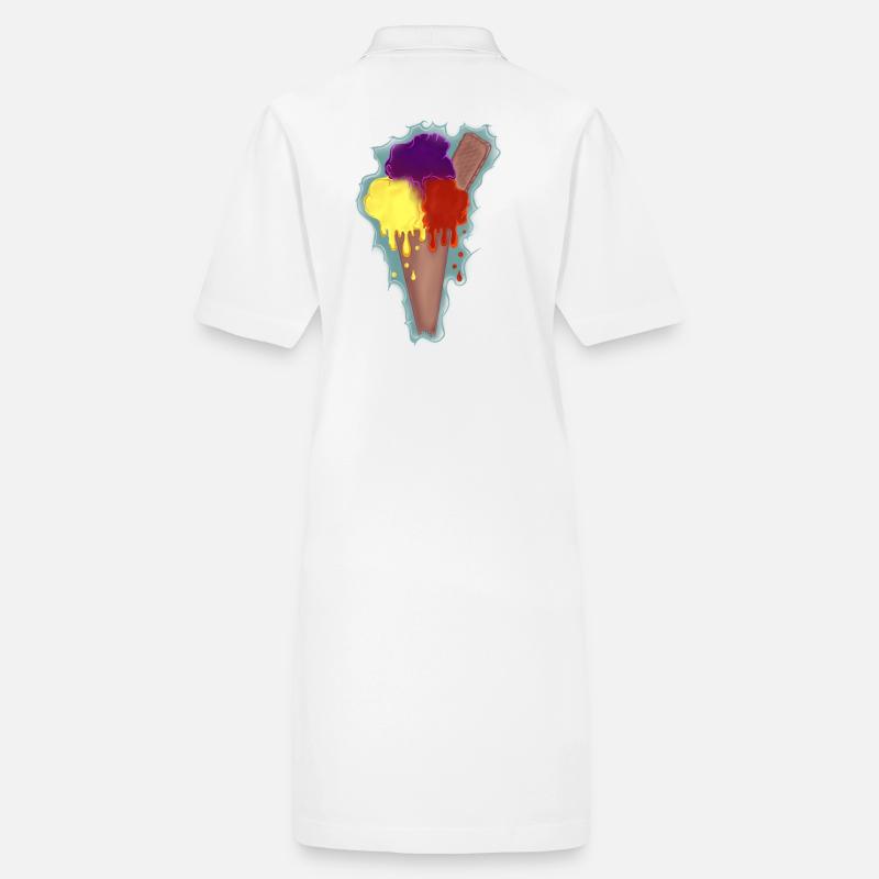 Regenbogen Eis  Stanley/Stella PAIGER Organic Women’s Polo Dress