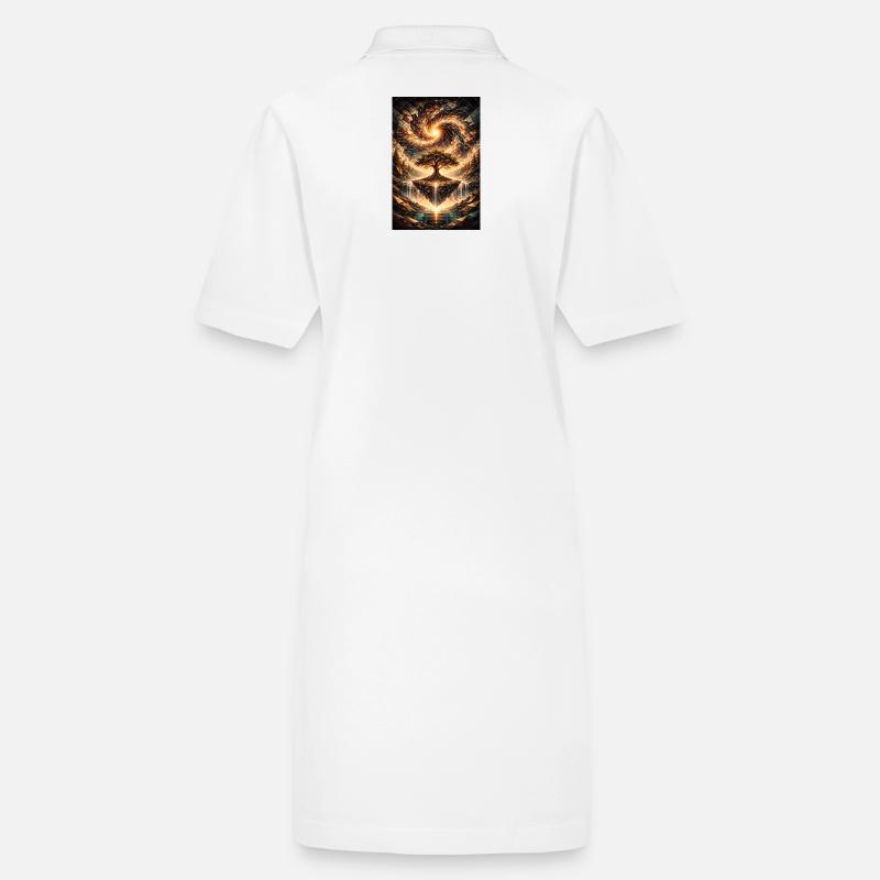 L’Île de l’Arbre dans le Vortex des Mondes Robe polo bio PAIGER Stanley/Stella Femme