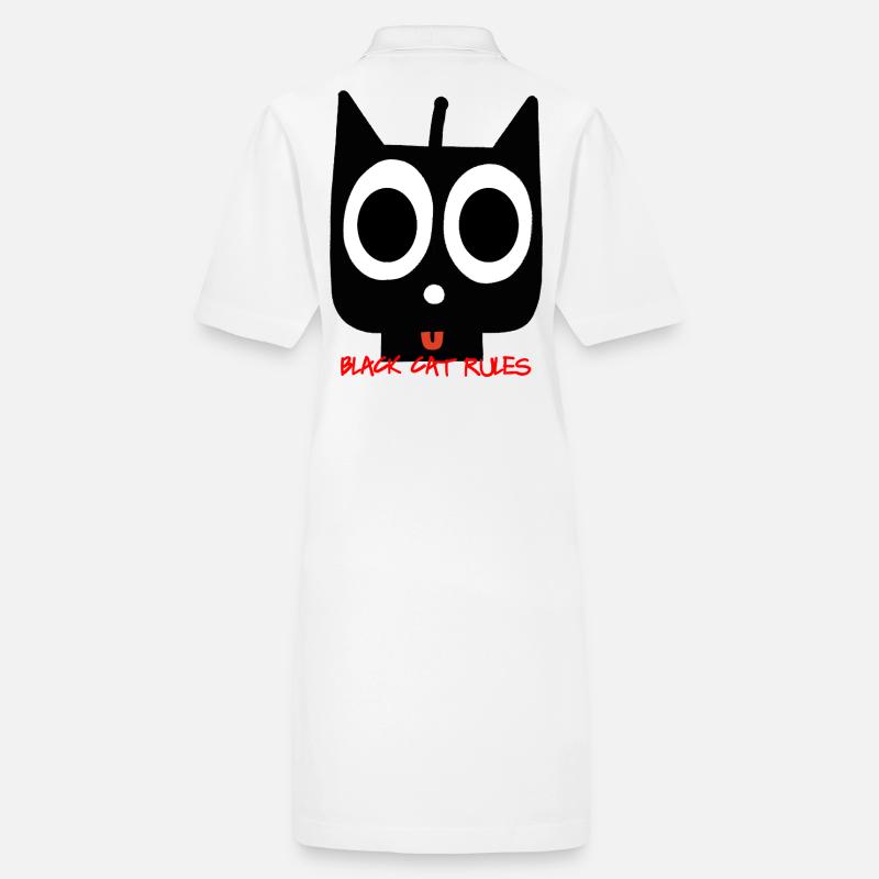 Black Cat Stanley/Stella PAIGER Organic Women’s Polo Dress