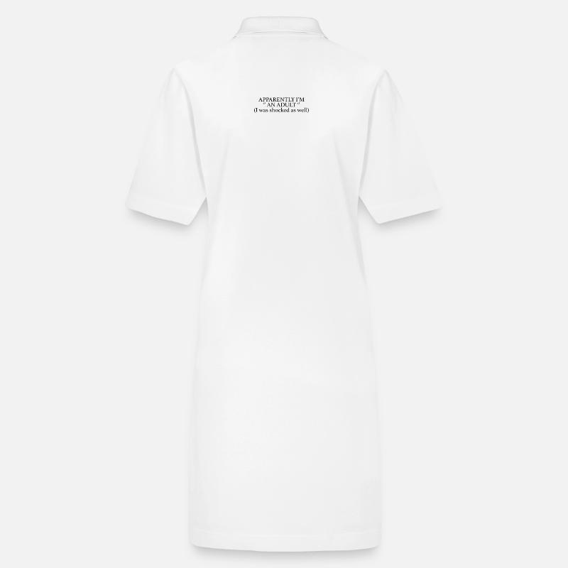ICH BIN ERWACHSEN Stanley/Stella Frauen Bio-Polokleid PAIGER
