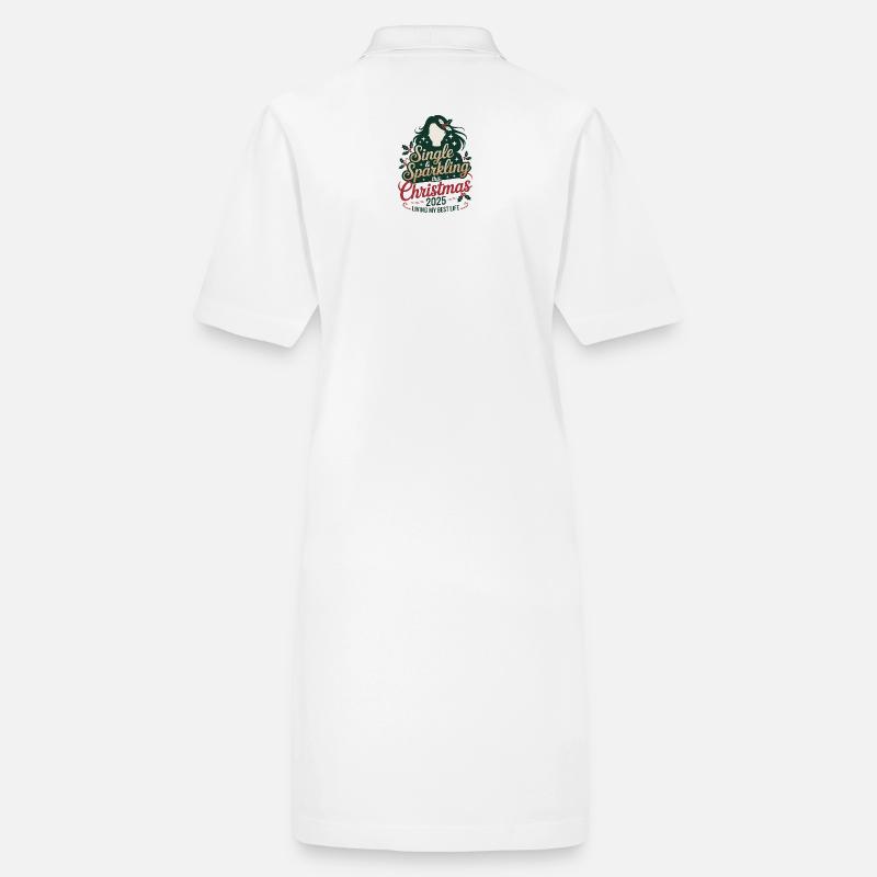 Noël 2025 unique et pétillant Robe polo bio PAIGER Stanley/Stella Femme