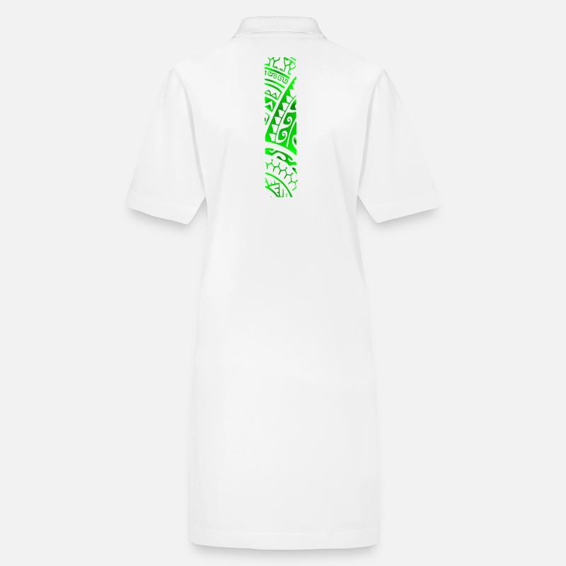 REVA (Vert) Robe polo bio PAIGER Stanley/Stella Femme
