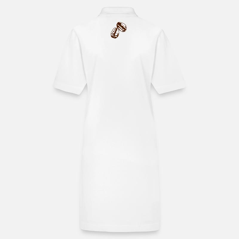 Kaffeebohnen Stanley/Stella Frauen Bio-Polokleid PAIGER