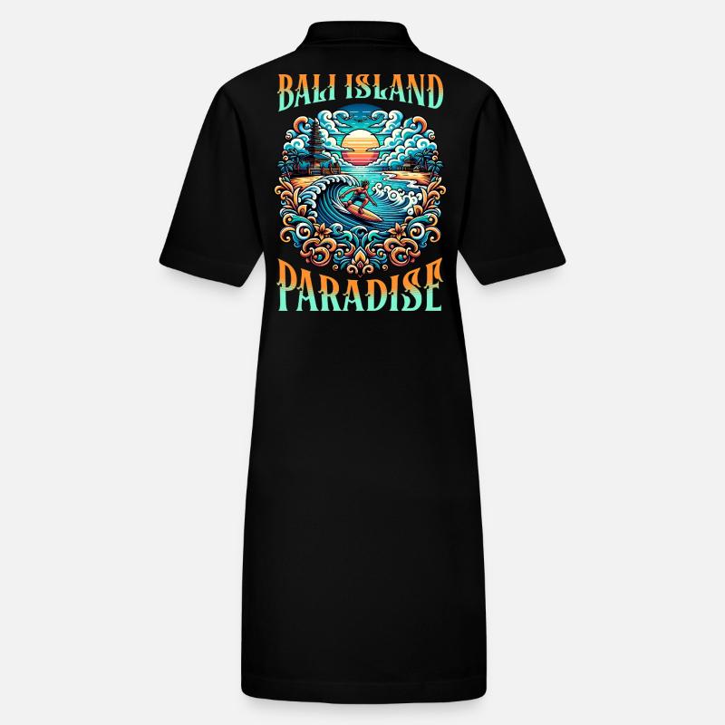 bali island Stanley/Stella Frauen Bio-Polokleid PAIGER
