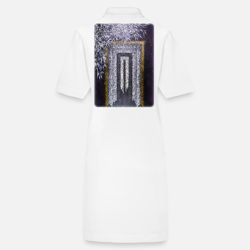 Calligraffiti - Portail (léger) Robe polo bio PAIGER Stanley/Stella Femme